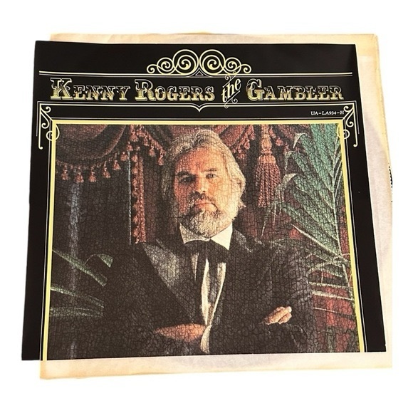 Kenny Rogers The Gambler Vinyl With Poster 1978 - Picture 8 of 11